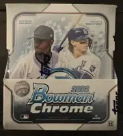 2022 BOWMAN CHROME BASEBALL HOBBY MASTER BOX (2 AUTOS) BRAND NEW FACTORY SEALED