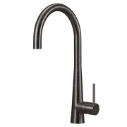 OLIVERI Essente 316 Stainless Steel Goose Neck Mixer - Gunmetal SS31620-GM