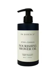 Vetiver + Cedarwood Nourishing Shower Oil 300mL