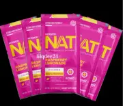 Pruvit Keto OS NAT Ketones Charged Raspberry Lemonade 5 pack Exp. 04/26