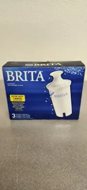 Brita Standard Replacement Filters Set of 3 New in Original Box Sealed