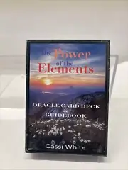 Oracle Card The Power of the Elements Deck by Cassi White Tarot 45 Cards (B23