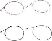 GOOHOCHY Universal Violin Strings for Diy Assembly Complete Replacement Pack 4 Strings