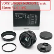 VOIGTLANDER NOKTON Classic 35mm F1.4 II MC VM Mount Black