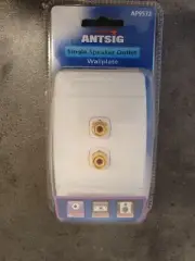 Antsig Single Speaker Outlet Wallplate AP9572