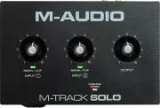 M-Audio M-TRACK solo Audio Interface USB Two Channels (2 IN 2 Out)