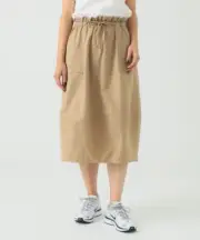 (ASK availability First) BEAM Water-repellent cocoon skirt New