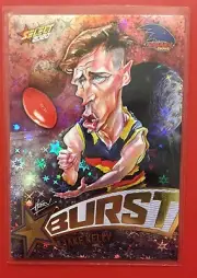 2020 AFL Select Footy Stars GALACTIC STARBURST JAKE KELLY ADELAIDE SBG1 009/210