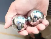 X man magneto Iron Balls Hand Stress Relief Squeeze Grip EXERCISE Finger Therapy