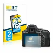 2 x BROTECT® HD-Clear Screen Protector, hard-coated, for Nikon D3500