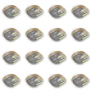 800pc Lemon & Lime Air Fryer Liner 20x4.5cm Square Parchment Baking Paper BRN