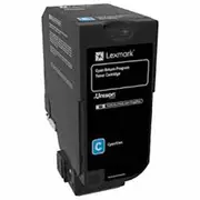Lexmark 74C60C0 Toner Cartridge Cyan