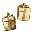 Decorum pre Qu'Italia B5280 Set 2 Packets Gift Gold Glitter Assorti