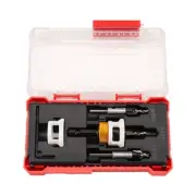1X(Countersink Drill Bit Set with Adjustable Depth Stop Change Countersink6439