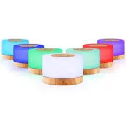 DEVANTI Aroma Diffuser Aromatherapy LED Night Light Air Humidifier Purifier Roun