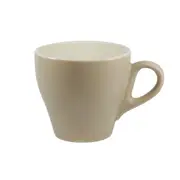 Brew-Harvest/White Matt Long Black Cup 220Ml x 6