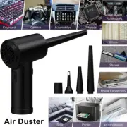 Cordless Air Duster 51000 RPM Compressed Air Blower For Car Computer Keyboard