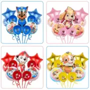 11pcs Paw Patrol Foil Balloon Set Chase Skye Marshall Birthday Kid Party Decor