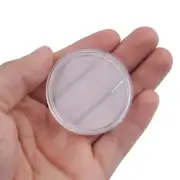 Clear Plastic Capsules with 100 Round Coin Cases Perfect for 1oz Coins