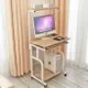 颱式家用簡約經濟型電腦桌學生臥室省空間簡易小書架書桌組合