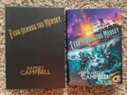 FEAR ACROSS THE MERSEY Ramsey Campbell 1st SIGNED/SLIPCASED PS Publishing HC OOP