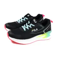 在飛比找momo購物網優惠-【FILA】FILA 運動鞋 厚底 女鞋 黑色 5-J904