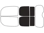 Avery Dennison NR Nano Ceramic IR Window Tint Kit Fits Fits Nissan Cube