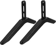 MERRYHAPY 2pcs Tv Stand with Mounts No Drilling Required Stable Support for Better Viewing Easy Installation Desktop Tv Holder