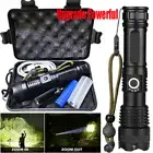 Most Powerful 99000000LM LED Military Torch USB Rechargeable Tactical Flashlight