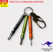 Outdoor Camping Hiking Survival Magnesium Flint Rod Fire Starter Stricker SYD