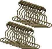 Lusofie 20Pcs Dungaree Suspender Clips Overall Buckles 1.5 Inch Wide Bronze
