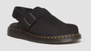NEW Unisex Dr. Martens Jorge II Sling Back Shoe in Black Suede 7UK / 41 EU
