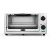 Bella 4-Slice Stainless Steel Toaster Oven, 1000 Watts. New Sealed Box