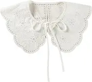 [STKARCV] Decorative Fake Collar Shawl Wrap Hollow Out Necklace Vintage Short Poncho(1)
