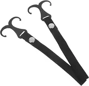 YOSADIER 2 Pcs Stroller Hooks Hangers for Diaper Bags Shopping Bags and Purse Accessory for Prams Wheelchairs and Pet Carts