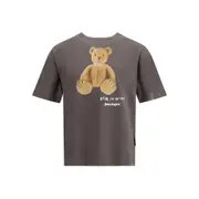[Palm Angels] Palm Angels Bear In Mind Cotton T-shirt S GREY