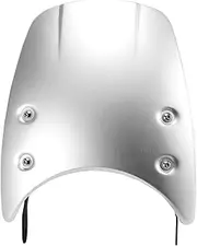 Fits Triumph Bonneville T100 T120 T 100 Motorcycle Headlight Fairing Windshield Triumph Thruxton 900 Sun Visor(Silver)