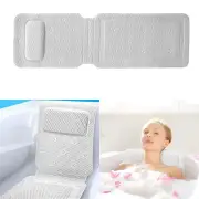 3D Air Mesh Non-Slip Bathtub Mat Quick Drying Bath Pillow Bedroom