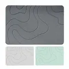 Absorbent Stone Bath Mat Non-slip Floor Mat Quick Drying Diatomite