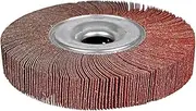 BHA Unmounted Flap Wheel for Bench Grinder, 6" x 1" x 1" (80 Grit)