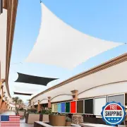 Royal Shade 10' x 16' White Rectangle Sun Shade Sail RS-SLR, UPF50+ 95% UV Bl