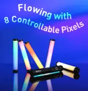 Nanlite PavoTube II 6XR RGBWW 25cm Led Video Tube Light Stick 2700K-12000K APP