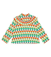 [Stella McCartney Kids] Stella McCartney Kids Floral top Y 3 multicoloured
