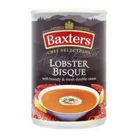 在飛比找蝦皮商城優惠-英國 Baxters 精選濃湯罐頭400g 蘆筍奶油/龍蝦奶