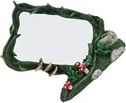 Handmade Resin Vine Mirror Modern Decorative Vanity Table for Living Room