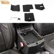Center Console Safe Lock Interior Storage Box Fit For Jeep Wrangler JL JT 2018+