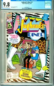 JUGHEAD'S DINER 2 CGC 9.8 - JUGHEAD VERONICA BETTY REGGIE LAUGH PEP COMICS 1990