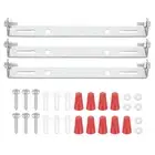 3 Set 145mm (5.7") Universal Light Fixture Mounting Bracket Kit with Screw