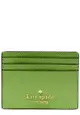 Kate Spade Madison Small Slim Card Holder in Turtle Green KC582