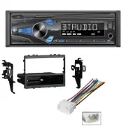 Single Din Bluetooth Car Stereo AM/FM Radio & kit for 1999 -2000 Honda Civic (for: Honda)